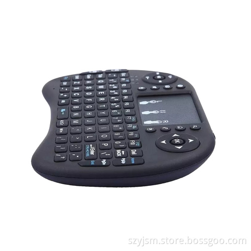 2.4G mini keyboard wireless air mouse with touchpad for smart TV android BOX